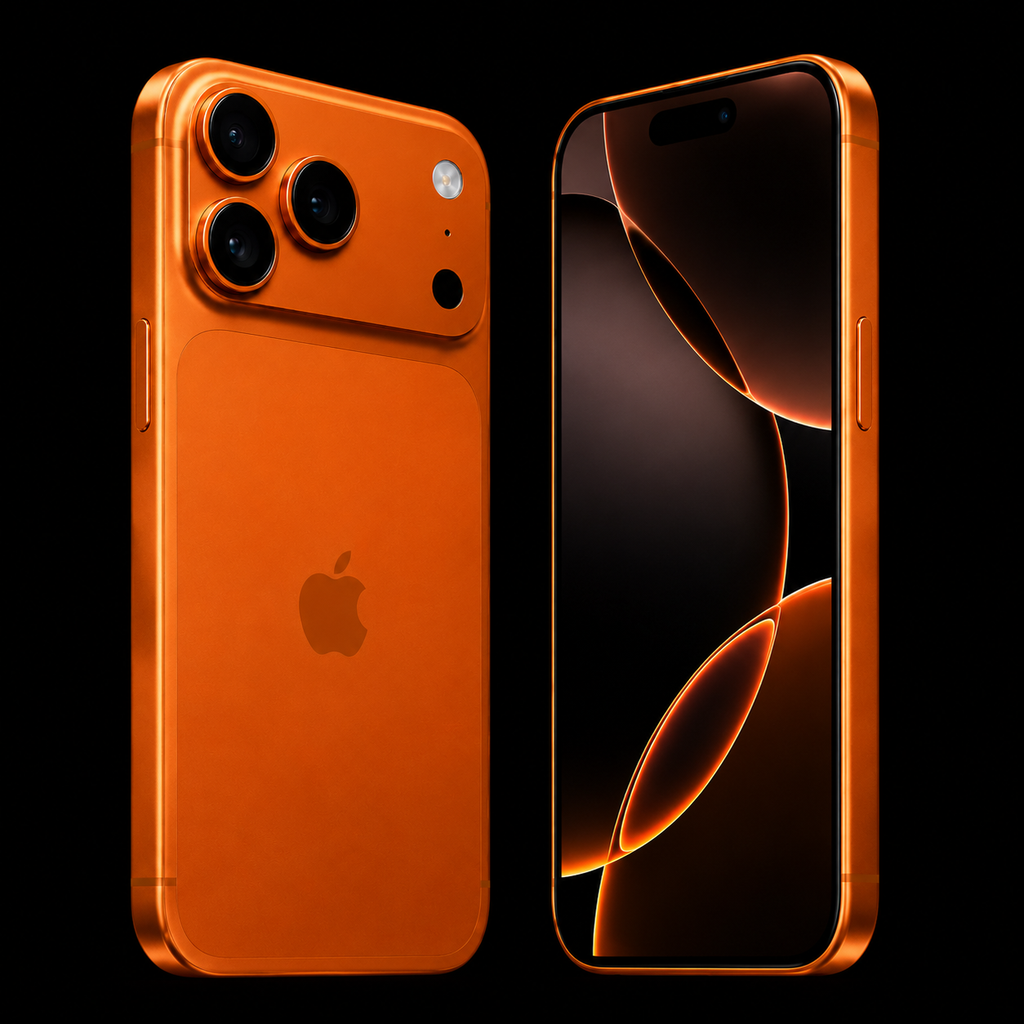 iPhone 17 Pro Max · Orange